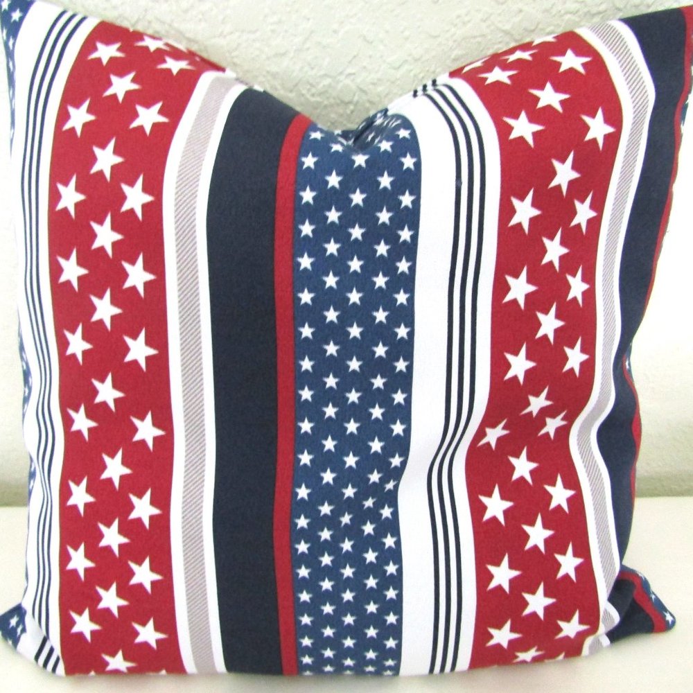 Patio Pillow Case Sofa Throw Cushion Cover 4th Of July Pillow case